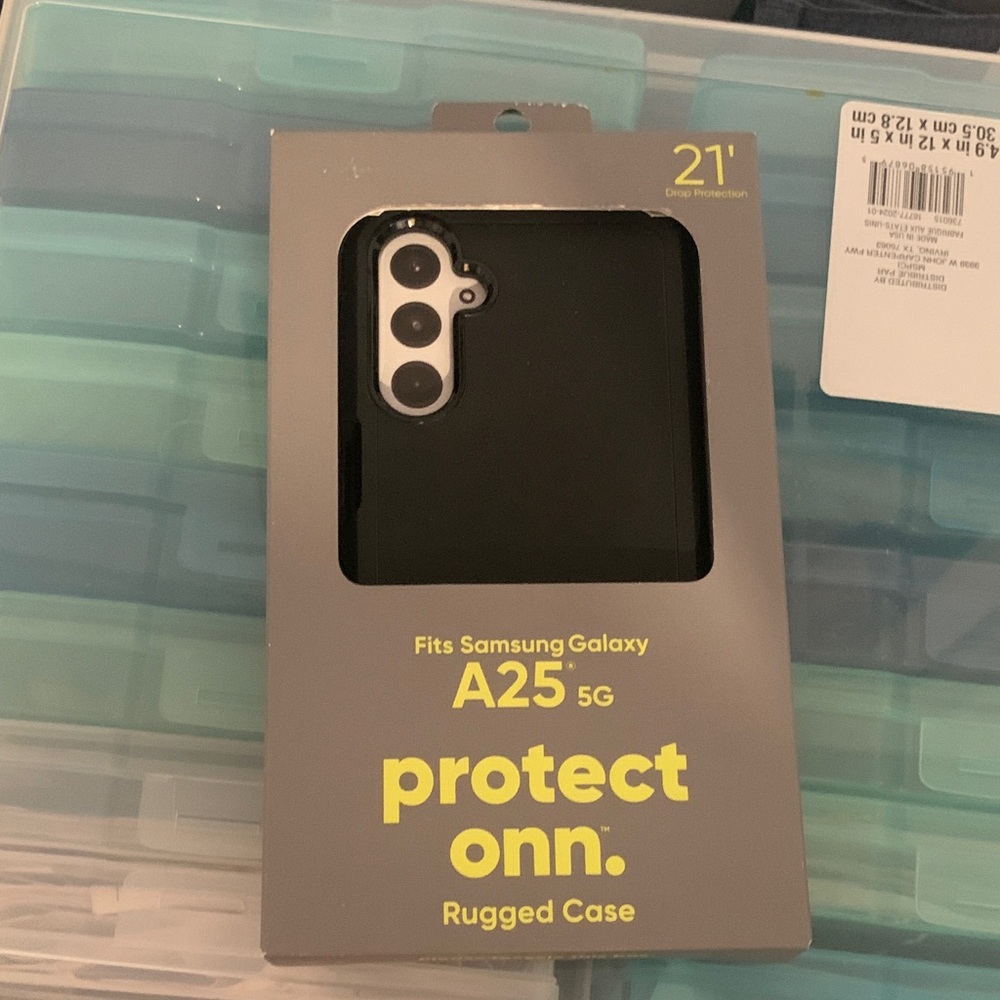 On Running Black Rugged Case for Samsung Galaxy A25 5G